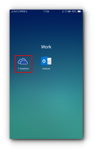 how to download files from onedrive to android phone